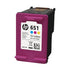 HP HP 651 Tri Colour Ink Cartridge - Ia 55