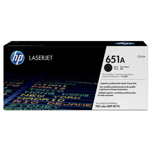 HP HP 651A LaseJet Black Print Toner Cartridge
