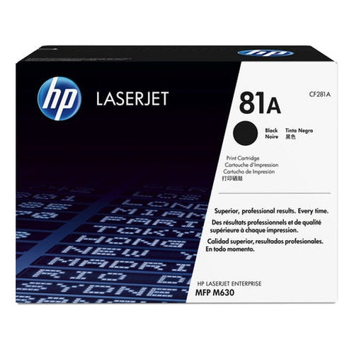 HP HP 81A Black Toner Cartridge
