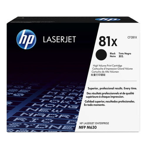 HP HP 81X Black Toner Cartridge