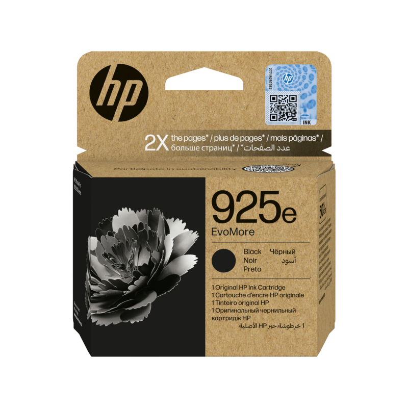 HP HP 925e EvoMore Black Original Ink Cartridge
