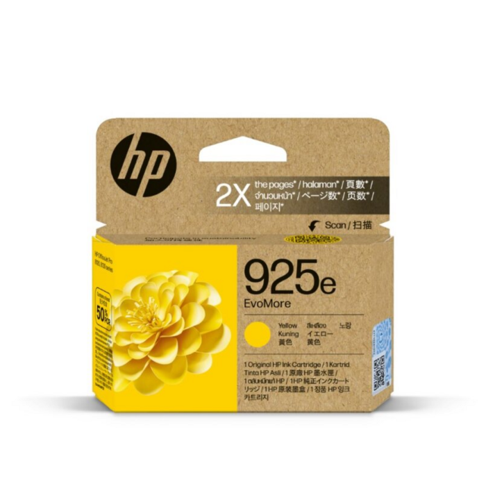 HP HP 925e EvoMore Yellow Original Ink Cartridge