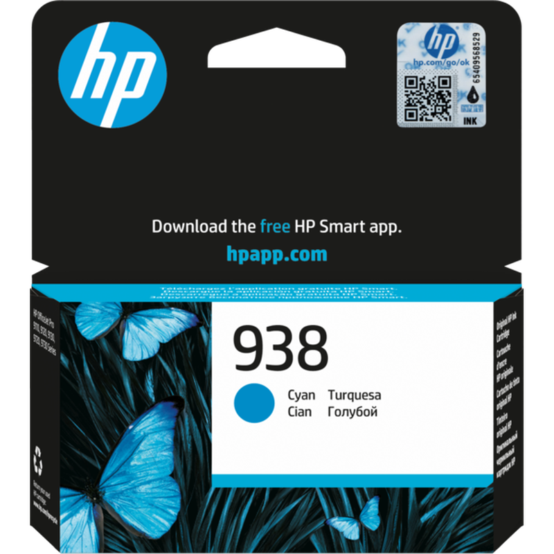 HP HP 938 Cyan Original Ink Cartridge