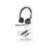 HP Poly Blackwire 3320 USB-A+C Headset