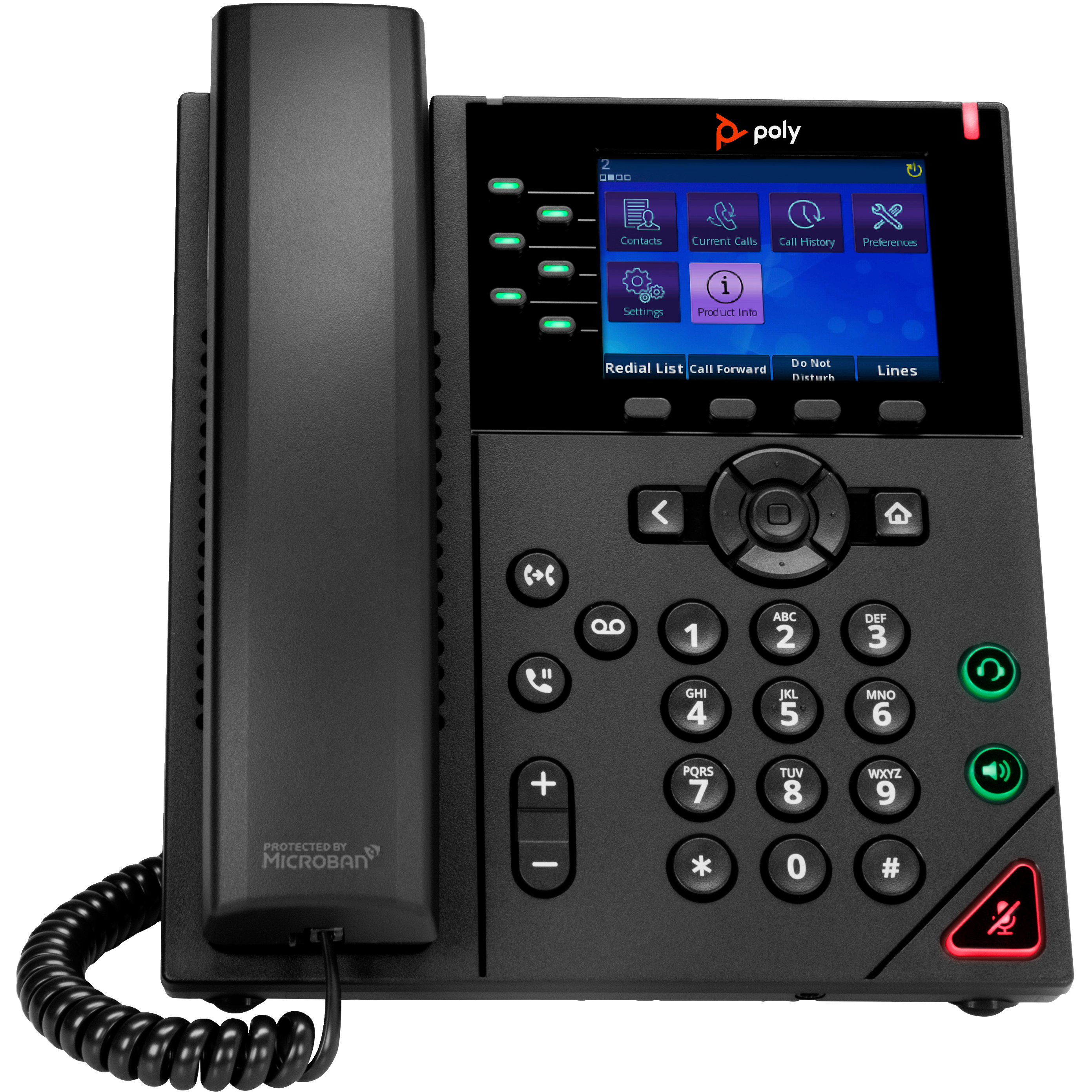 HP Poly OBi VVX 350 6-IP PH PoE-e Business Phone