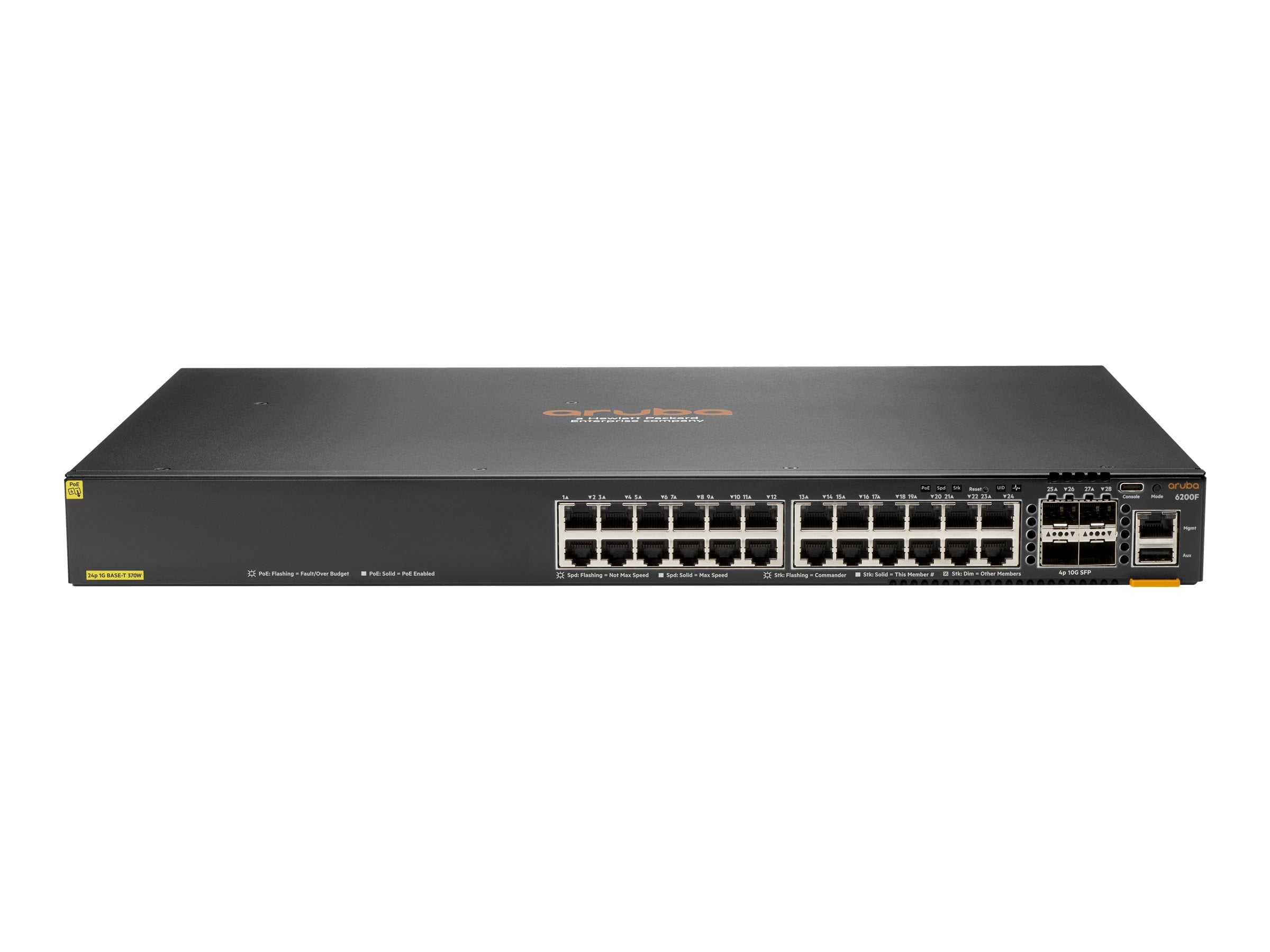 HPE HPE ANW 6200F 24G C4 4SFP+370W Sw
