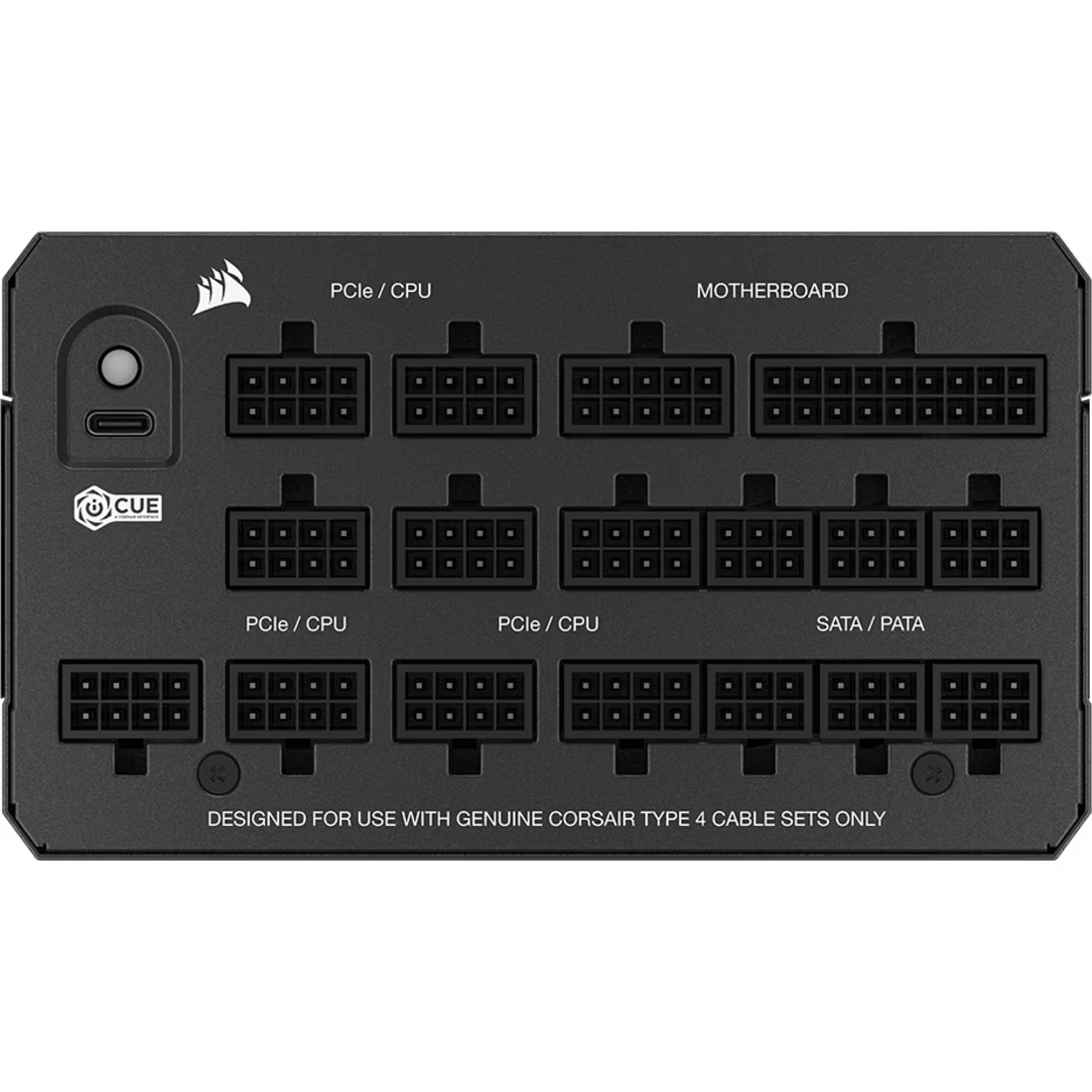 GUNMANSA Corsair HX Series™ HX1200i — 1200 Watt 80 PLUS® Platinum Certified Fully Modular PSU; ATX 3.1; PCIe 5.1 10yr Warranty