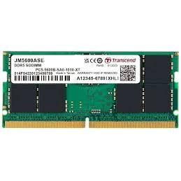 TRANSCEND 16GB DDR5-5600 ECC DIMM 1Rx8 2Gx8 CL46 1.1V