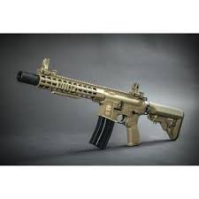 Evolution Recon S 10″ Black/Tan Airsoft Rifle (AEG|Full-Semi Auto|300) 94174