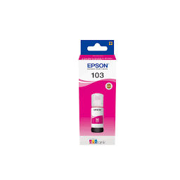 Epson 103 Ink Bottles Magenta 65ml EcoTank L5190 / L3111 / L1110 / L3150 / L3110 / L3210 7500 pages