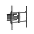 BRACKET 50'' - 100'' ultra slim heavy duty full motion wall mount; up to 65kg; Max Mounting Hole 800x600