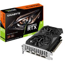 GIGABYTE NVIDIA RTX 3050 WINDFORCE 2 OC 6GB GDDR6/ PCIe4.0 x8/ DP x2/ HDMI x2/ Support 8K.
