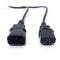 MALE TO FEMALE EXTENSION POWER CORD IEC C13-C14