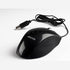 MECER BLACK USB OPTICAL WHEEL MOUSE (1000 DPI).