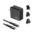 RCT 100W Charging Travel kit - Travel adaptor + (EU+UK+SA) Plug and cable