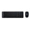 Logitech Wireless Combo MK220, Mini, Wireless, RF Wireless, QWERTY, Black, Mouse included