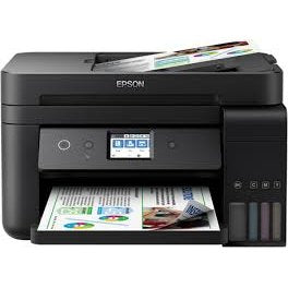 Epson 33ppm Mono 20ppm Colour A4 Print Scan Copy Fax USB Wi-Fi/Wi-FiDirect Ethernet AutoDuplexPrint ADF incl 1 set of ink (2 x Black)