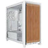 FRAME 4000D RS WOOD Modular High Airflow Mid-Tower PC Case; 4x RS Fans; White & Oak.