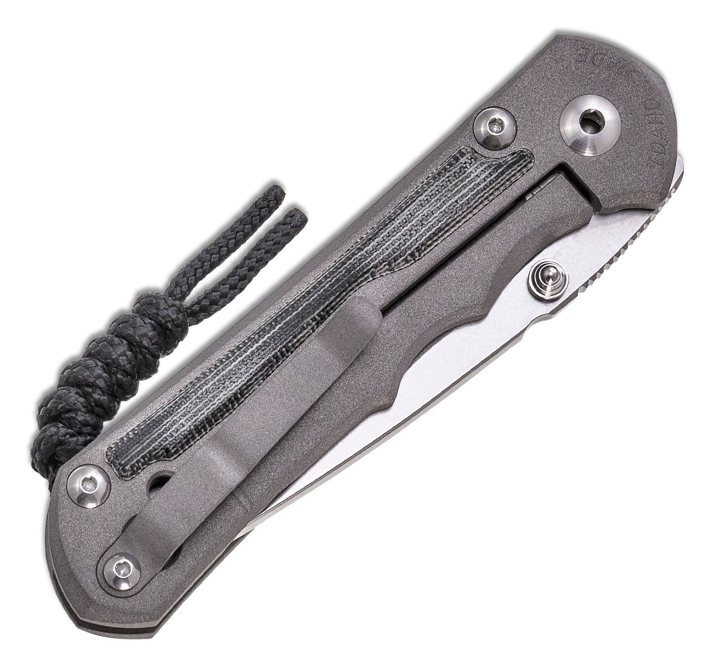 Chris Reeve Large Inkosi Black Canvas Micarta LIN-1012