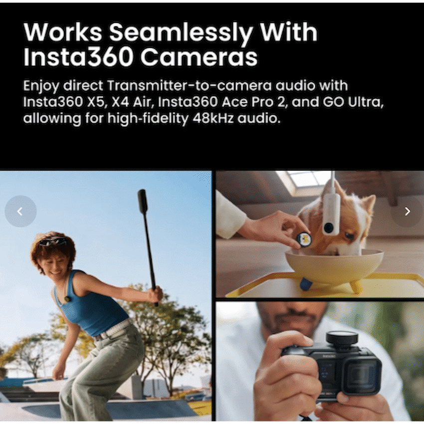 Insta360 Insta360 Mic Pro -1 TX + 1 RX
