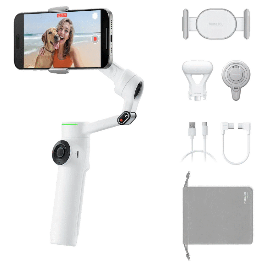 Insta360 Photography Insta360 Flow 2 Pro Creator Kit - Summit White