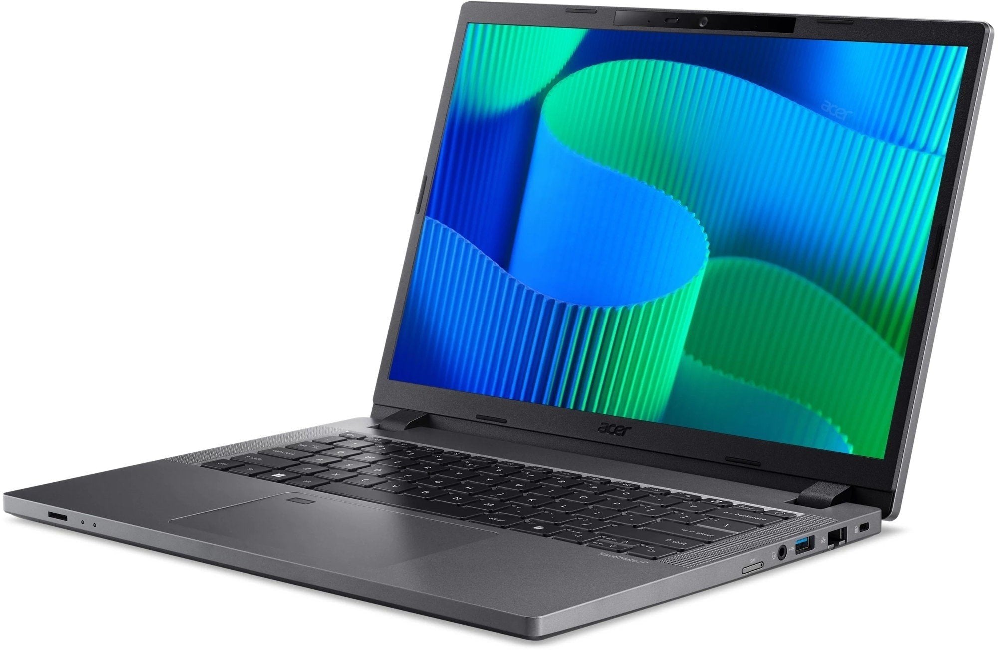 INTEL Acer Acer TravelMate TMP214-75-G3-TCO-77DN 14" WUXGA IPS SlimBezel LTE Intel Core Ultra 7 processor 155H 16 GB DDR5 Memory 512GB PCIe NVMe SSD SD card reader WIFI6E+BT 2x2 AX+BT 6E FHD IR camera FRP BackLit KB 53Wh Li-ion battery 65W TypeC adapter SIM Card ...