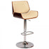Walnut Cream Wood Barstool - JY-1087W