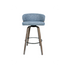 Jost White Wash Grey Barstool - JY3250X-M