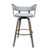 Jost White Wash Beige BarStool - JY3253X-M