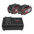 Kress Battery pack 4Ah 2x20V + 1x6A Charger + Color Box