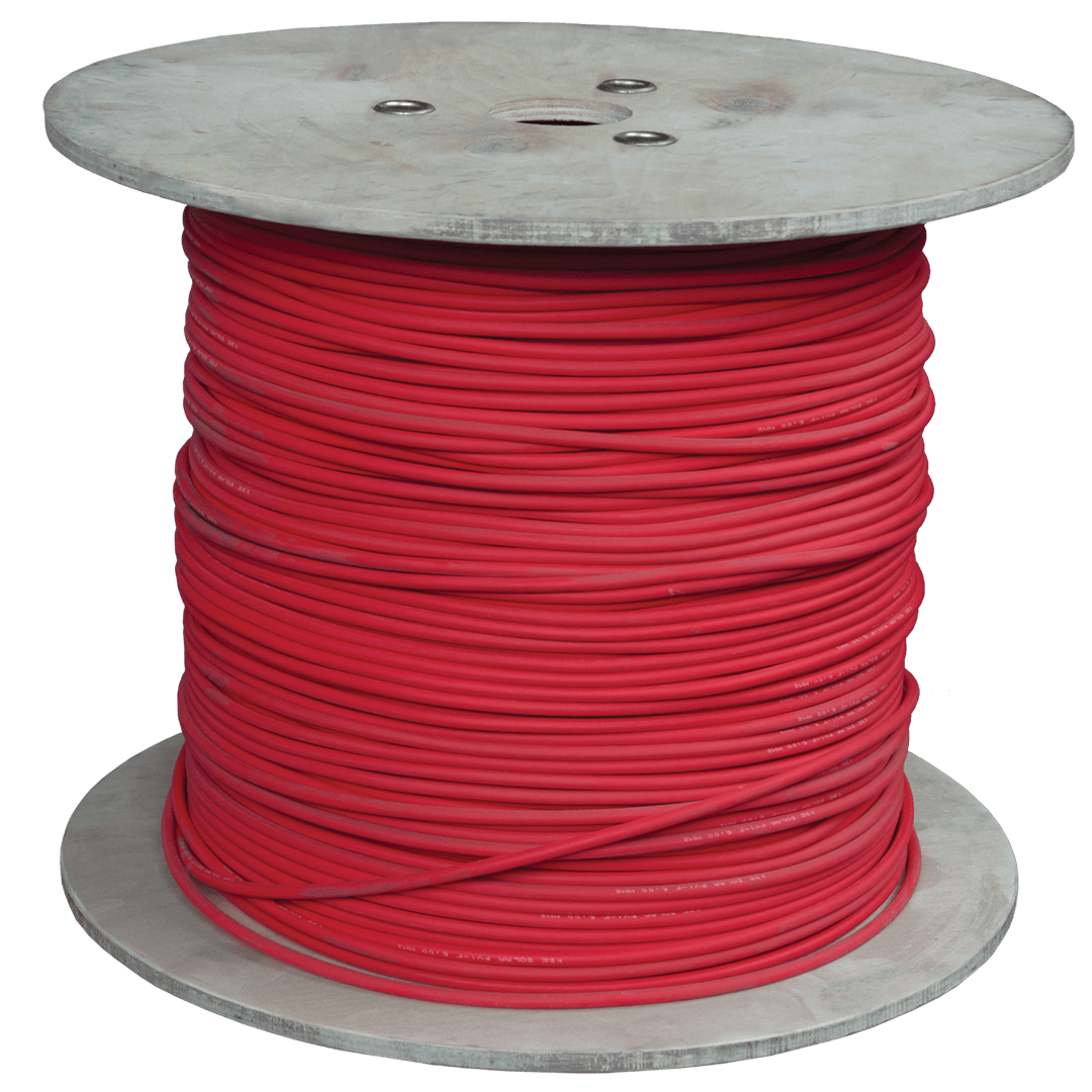 KBE Cable Solar PV Cable KBE Solar cable, DB+ (triple certified, EN50618), red, 10mm²