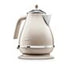 Delonghi Beige Icona Metallics Electric Kettle - KBOT3001.BG