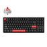 Keychron Keychron C3 Pro QMK/VIA Wired Mechanical Keyboard (80% Layout, Red Switches, ABS Keycaps)