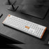 Keychron Keychron K10 HE Special Edition Full-size Hot-Swap Gateron Dbl-Rail Nebula Switch RGB Wireless Keyboard - White (Wood + Al)