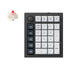 Keychron Keychron Q0 Max QMK Gateron Jupiter Red RGB Wireless Custom Number Pad Carbon Black