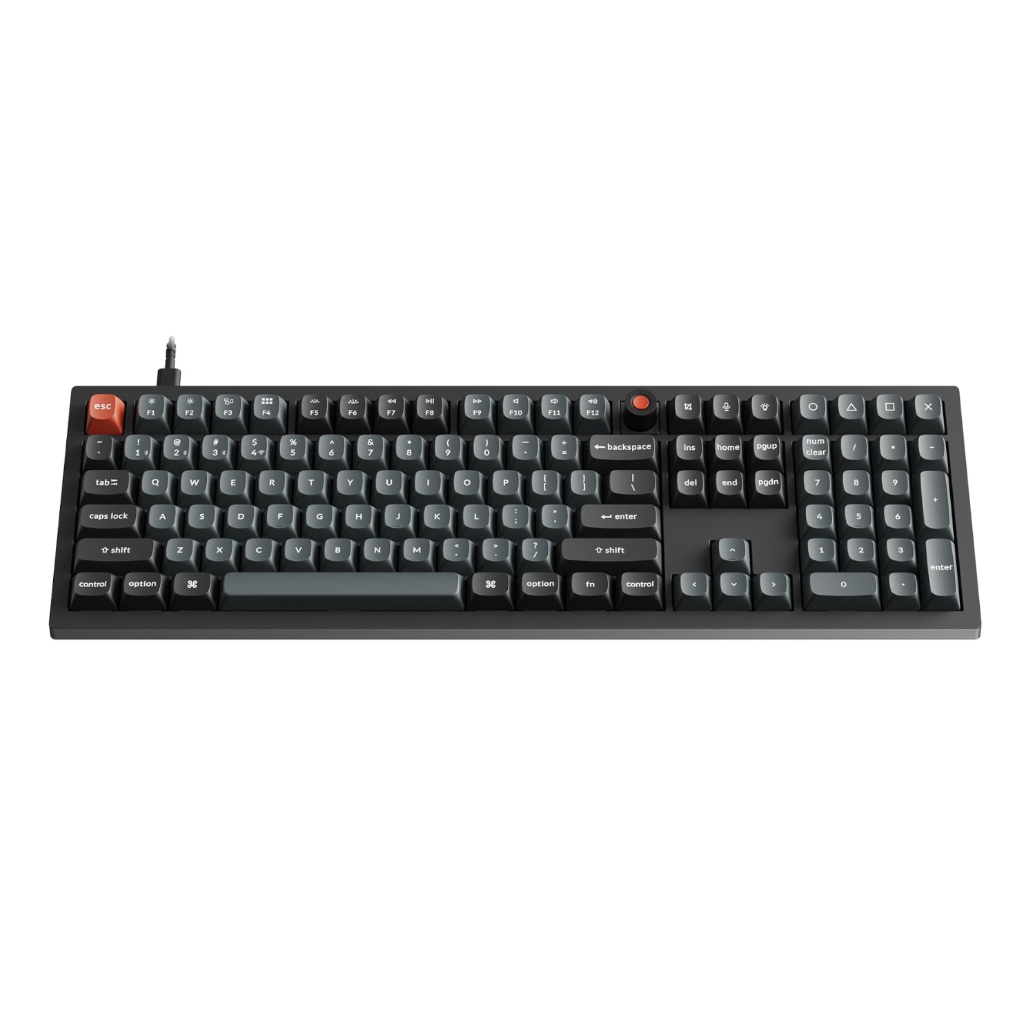 Keychron Keychron V6 Ultra 100% 8K Red Switch Hot-Swappable Gateron Jupiter RGB Wireless Keyboard