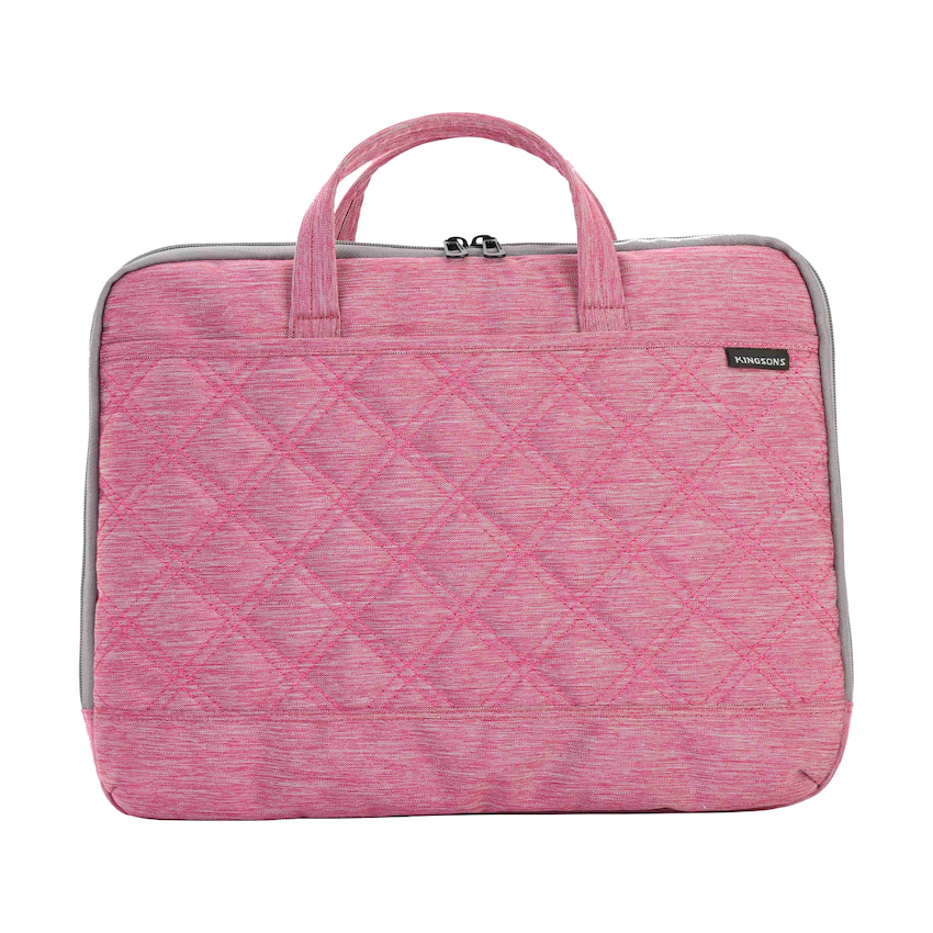 Kingsons Bags Kingsons 15.6" Ladies Bag Trace Series - Pink