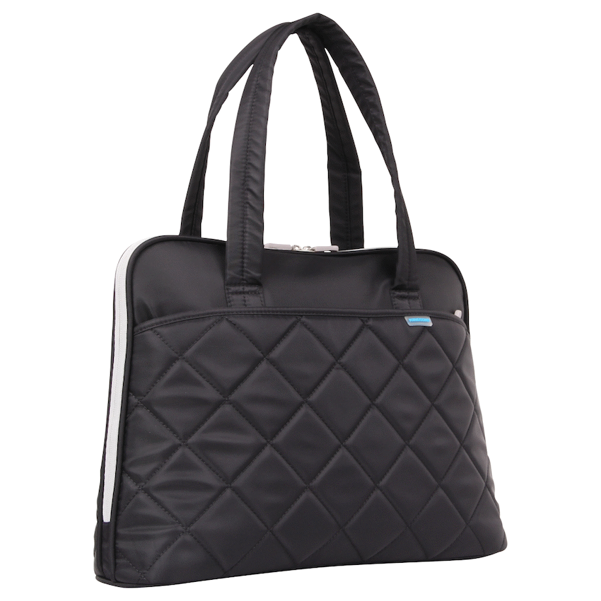 Kingsons Bags Kingsons 15.6" Shoulder Laptop Bag - Black - Ladies in Fashion