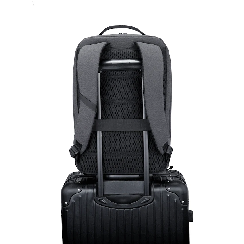 Kingsons Bags Kingsons Crypto Business Backpack Grey