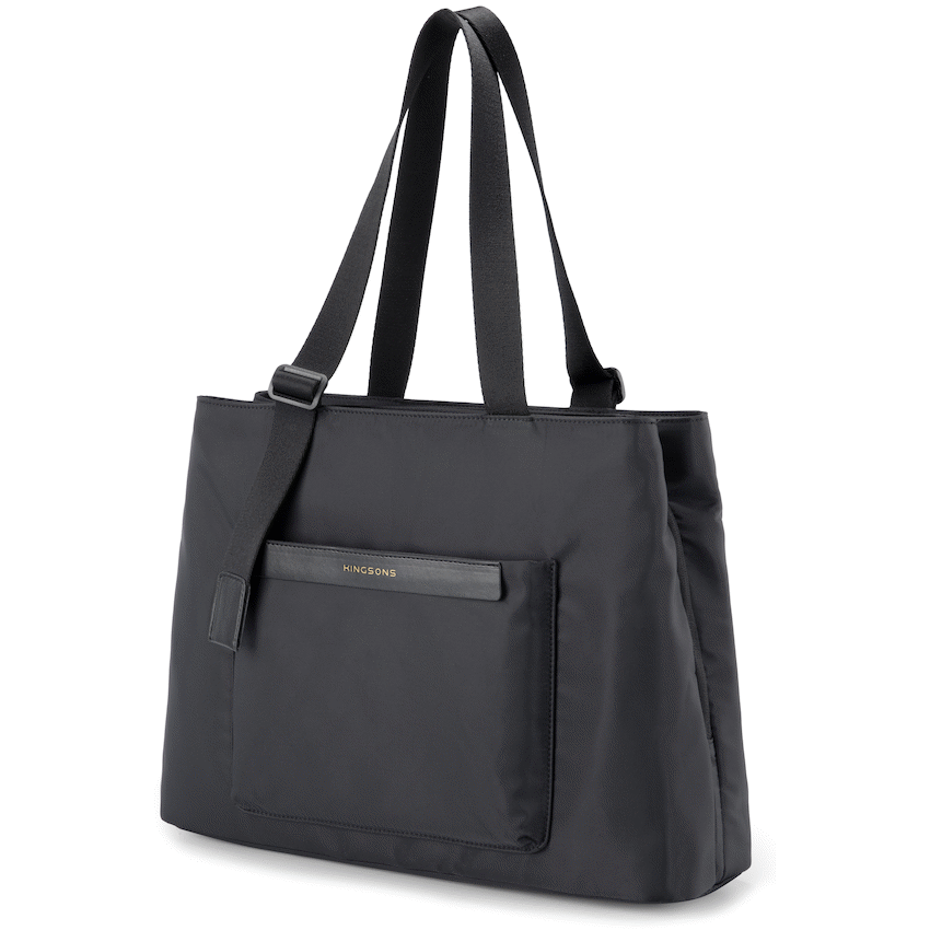 Kingsons Bags Kingsons Echo Ladies 15.6" Laptop Tote Bag Black