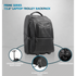 Kingsons Bags Kingsons Prime 15.6" Laptop Trolley Backpack - Black