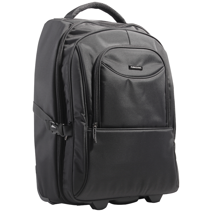 Kingsons Bags Kingsons Prime 15.6" Laptop Trolley Backpack - Black