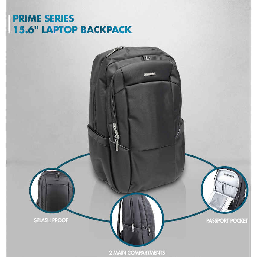Kingsons Bags Kingsons Prime Series 15.6" Laptop Backpack