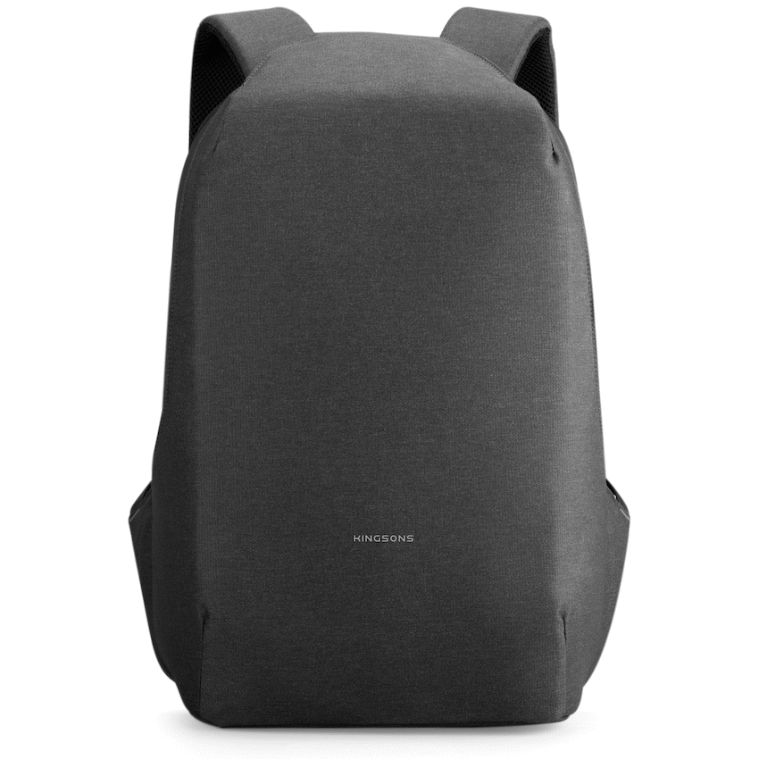 Kingsons Bags Kingsons Urban Series Anti-Theft 15.6" Laptop Backpack - Black
