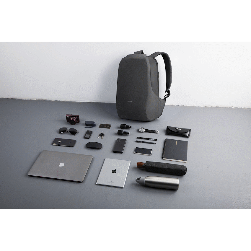 Kingsons Bags Kingsons Urban Series Anti-Theft 15.6" Laptop Backpack - Black