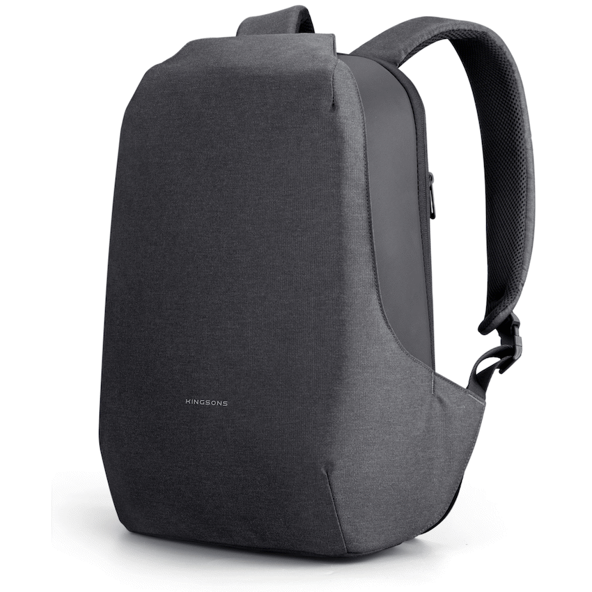 Kingsons Bags Kingsons Urban Series Anti-Theft 15.6" Laptop Backpack - Black