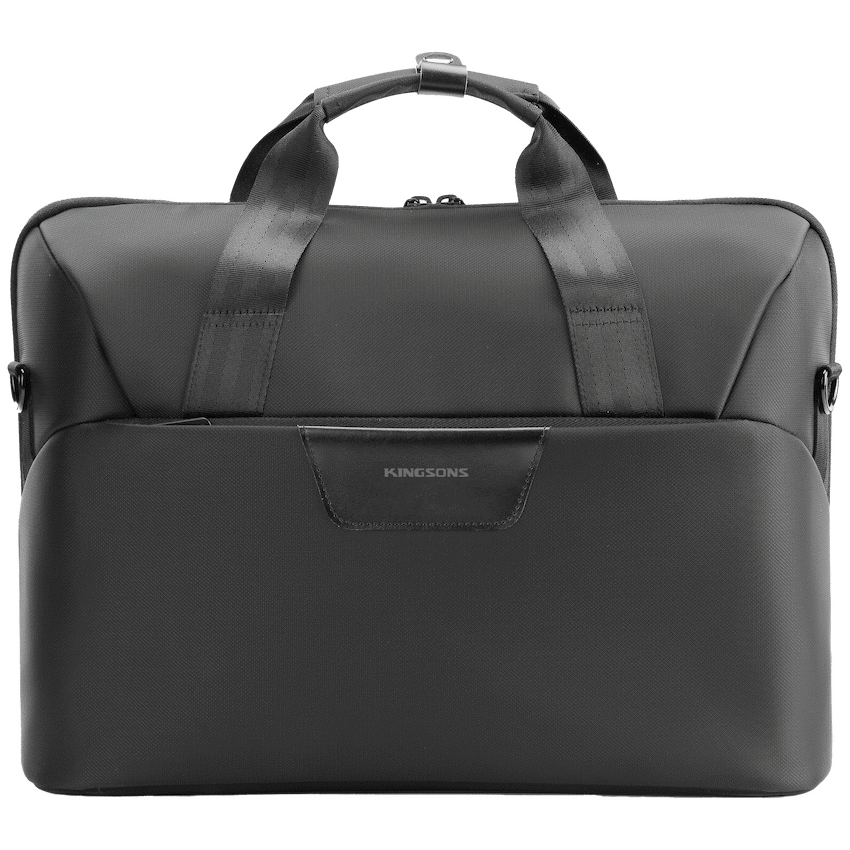 Kingsons Bags Kingsons Vision Series 15.6" Laptop Shoulder Bag - Black