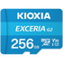 Kioxia Devices Kioxia 256GB Micro SDXC- UHS-ICard-100MBs
