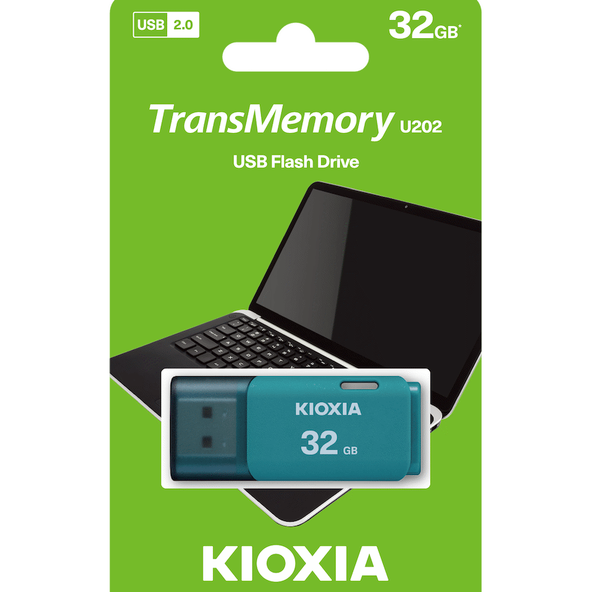 Kioxia Devices Kioxia 32gb USB 2.0 - Aqua