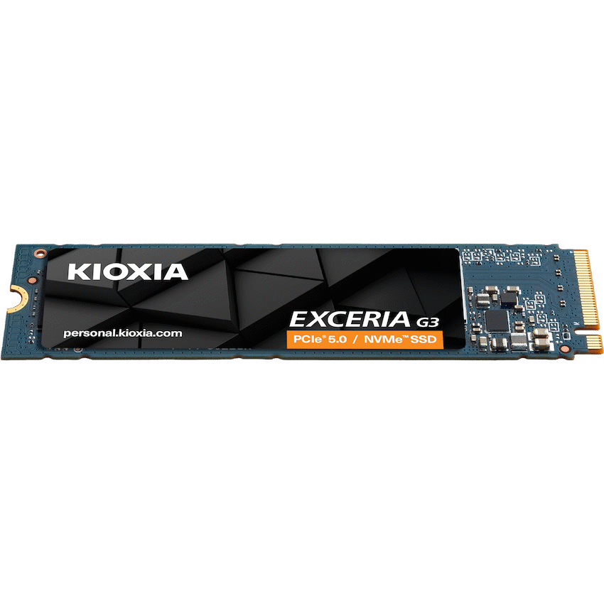 Kioxia Devices KIOXIA EXCERIA G3 NVMe Series/PCIE 5/M.2 2280 1000GB (10,000/8,900) / 1.3M